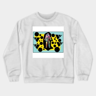 Astronaut - Zine Culture Crewneck Sweatshirt